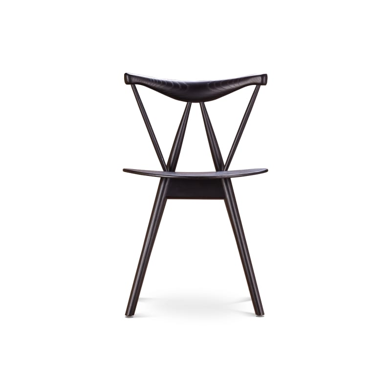 Dining chair with backrest